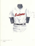 Cleveland Indians 1954 - Heritage Sports Art - original watercolor artwork - 1