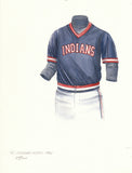 Cleveland Indians 1981 - Heritage Sports Art - original watercolor artwork - 1