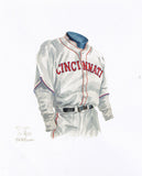 Cincinnati Reds 1933 - Heritage Sports Art - original watercolor artwork - 1