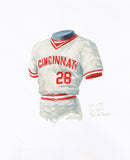 Cincinnati Reds 1975 - Heritage Sports Art - original watercolor artwork - 1