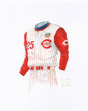 Cincinnati Reds 1997 - Heritage Sports Art - original watercolor artwork - 1