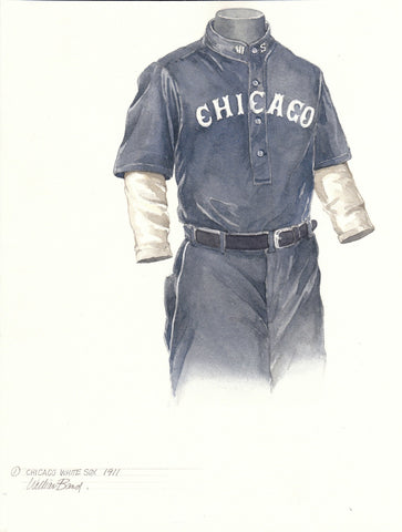 Chicago White Sox 1911 - Heritage Sports Art - original watercolor artwork - 1