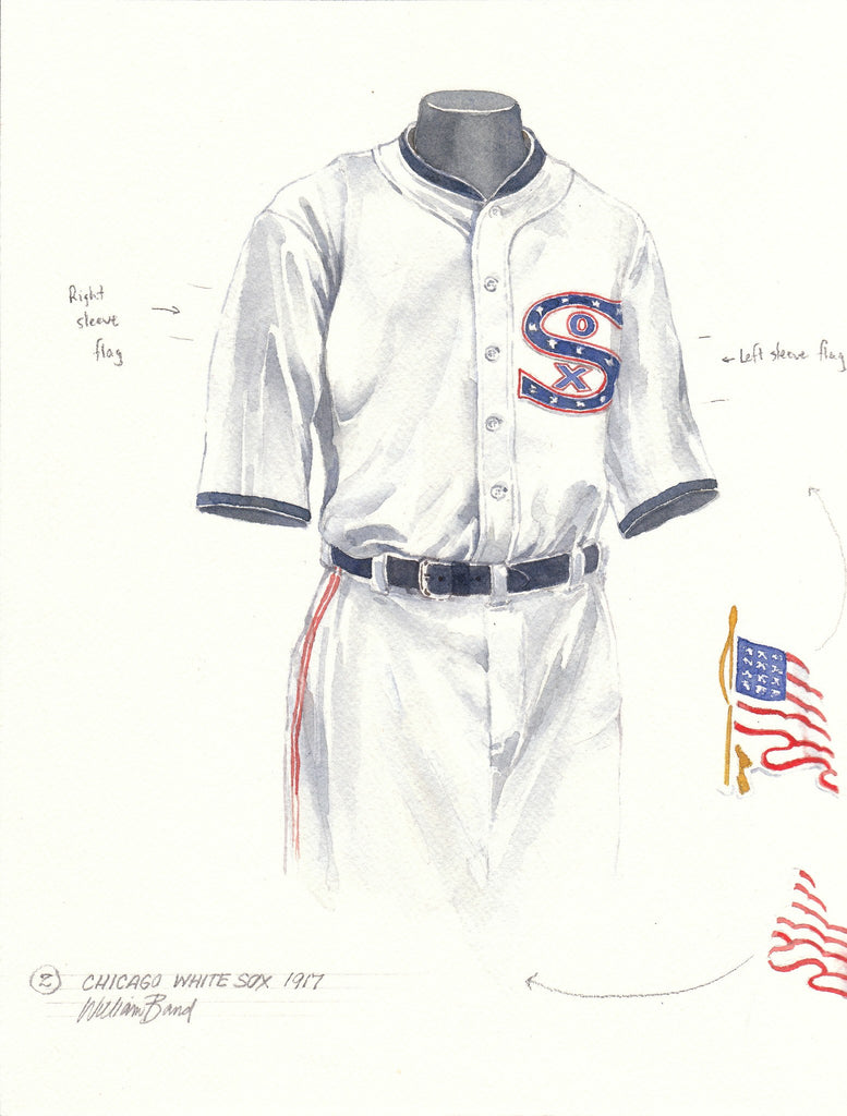 1917 white sox uniforms