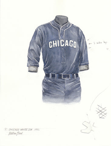 Chicago White Sox 1926 - Heritage Sports Art - original watercolor artwork - 1