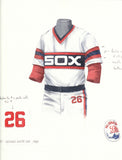 Chicago White Sox 1983 - Heritage Sports Art - original watercolor artwork - 1