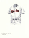 Chicago White Sox 1990 - Heritage Sports Art - original watercolor artwork - 1