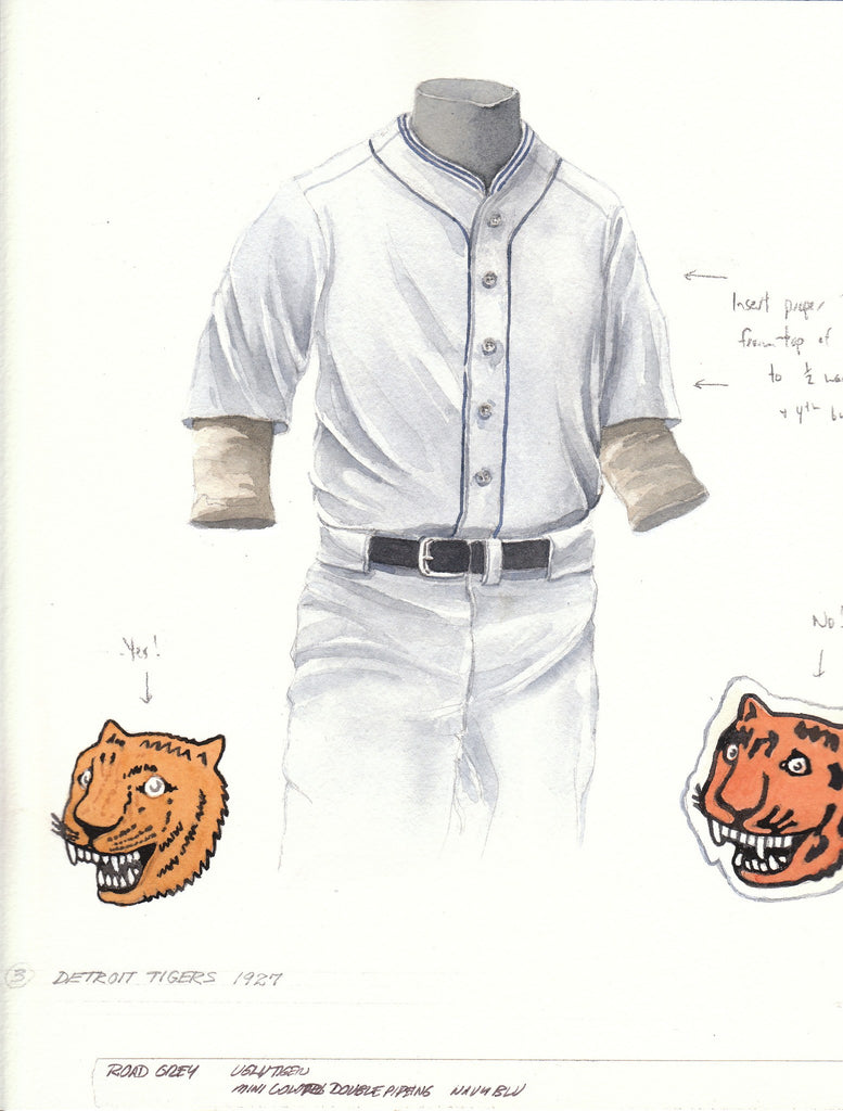 1927 detroit tigers logo shirt