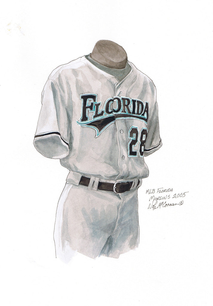 florida marlins uniforms history