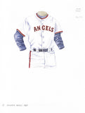 Los Angeles Angels of Anaheim 1967 - Heritage Sports Art - original watercolor artwork - 1