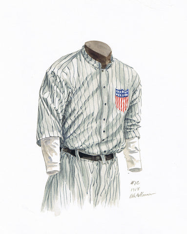 Minnesota Twins 1918 - Heritage Sports Art - original watercolor artwork - 1