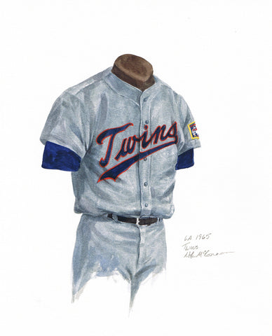 Minnesota Twins 1965 - Heritage Sports Art - original watercolor artwork - 1