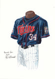 Minnesota Twins 2007 - Heritage Sports Art - original watercolor artwork - 1
