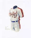 New York Mets 1987 - Heritage Sports Art - original watercolor artwork - 1