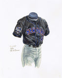 New York Mets 2000 - Heritage Sports Art - original watercolor artwork - 1