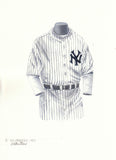 New York Yankees 1912 - Heritage Sports Art - original watercolor artwork - 1