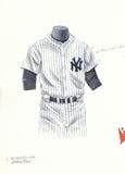 New York Yankees 1938 - Heritage Sports Art - original watercolor artwork - 1