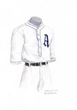 Oakland Athletics 1913 - Heritage Sports Art - original watercolor artwork - 1