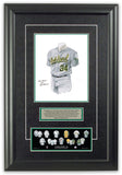 Oakland Athletics 2007 - Heritage Sports Art - original watercolor artwork - 2