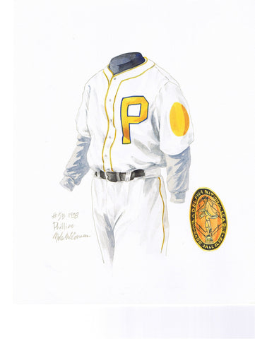 Philadelphia Phillies 1938 - Heritage Sports Art - original watercolor artwork - 1