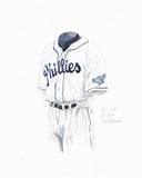 Philadelphia Phillies 1944 - Heritage Sports Art - original watercolor artwork - 1