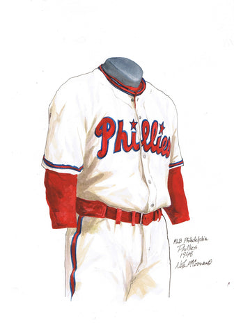 Philadelphia Phillies 1948 - Heritage Sports Art - original watercolor artwork - 1