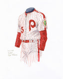 Philadelphia Phillies 1983 - Heritage Sports Art - original watercolor artwork - 1