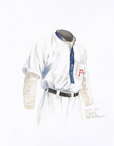 Pittsburgh Pirates 1911 - Heritage Sports Art - original watercolor artwork - 1