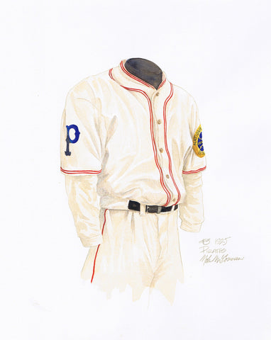 Pittsburgh Pirates 1925 - Heritage Sports Art - original watercolor artwork - 1