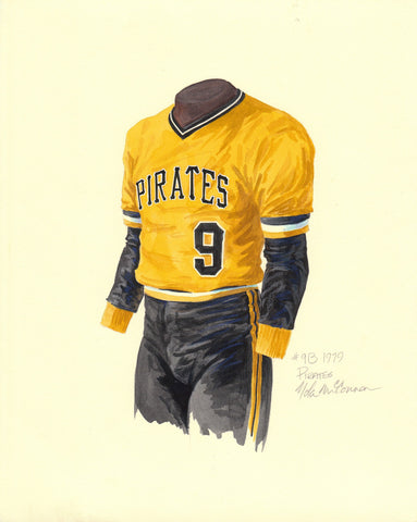 Pittsburgh Pirates 1979 - Heritage Sports Art - original watercolor artwork - 1