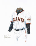 San Francisco Giants 2002 - Heritage Sports Art - original watercolor artwork - 1