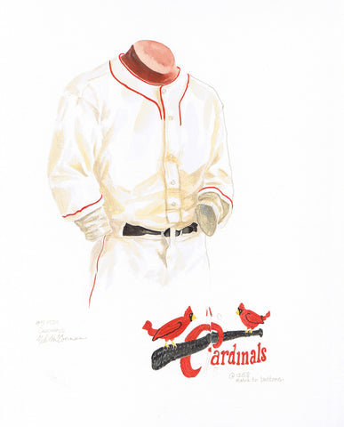 St. Louis Cardinals 1934 - Heritage Sports Art - original watercolor artwork - 1