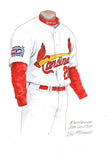 St. Louis Cardinals 2006 - Heritage Sports Art - original watercolor artwork - 1