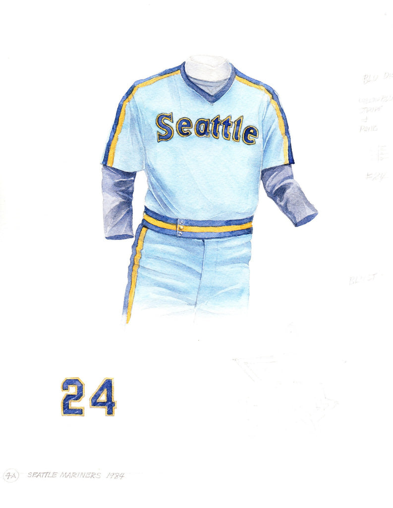 1984 mariners home jersey