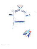 Toronto Blue Jays 1977 - Heritage Sports Art - original watercolor artwork - 1