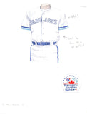 Toronto Blue Jays 1991 - Heritage Sports Art - original watercolor artwork - 1