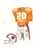 Auburn Tigers 1978 - Heritage Sports Art - original watercolor artwork - 1