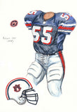 Auburn Tigers 1997 - Heritage Sports Art - original watercolor artwork - 1