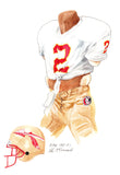 Florida State Seminoles 1987 - Heritage Sports Art - original watercolor artwork - 1
