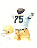 Notre Dame Fighting Irish 1993 - Heritage Sports Art - original watercolor artwork - 1