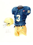 Notre Dame Fighting Irish 2002 - Heritage Sports Art - original watercolor artwork - 1