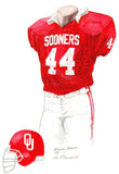 Oklahoma Sooners 1985 - Heritage Sports Art - original watercolor artwork - 1