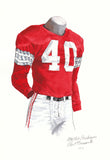 Ohio State Buckeyes 1954 - Heritage Sports Art - original watercolor artwork - 1