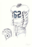 Penn State Nittany Lions 1947 - Heritage Sports Art - original watercolor artwork - 1