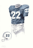 Penn State Nittany Lions 1973 - Heritage Sports Art - original watercolor artwork - 1