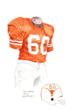 Texas Longhorns 1963 - Heritage Sports Art - original watercolor artwork - 1
