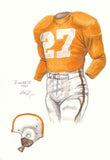 Tennessee Volunteers 1951 - Heritage Sports Art - original watercolor artwork - 1