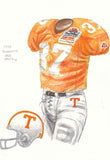 Tennessee Volunteers 1998 - Heritage Sports Art - original watercolor artwork - 1
