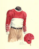 Arizona Cardinals 1930 - Heritage Sports Art - original watercolor artwork - 1