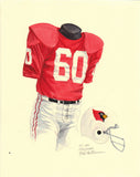 Arizona Cardinals 1962 - Heritage Sports Art - original watercolor artwork - 1