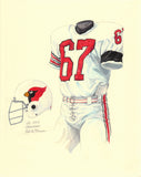 Arizona Cardinals 1979 - Heritage Sports Art - original watercolor artwork - 1